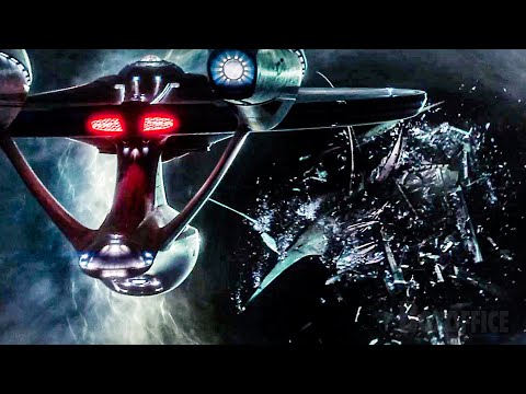 The Enterprise destroys the black hole ship | Final Battle | Star Trek | CLIP