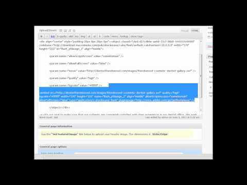 Drop Down Menu Behind Flash Object - How To Fix