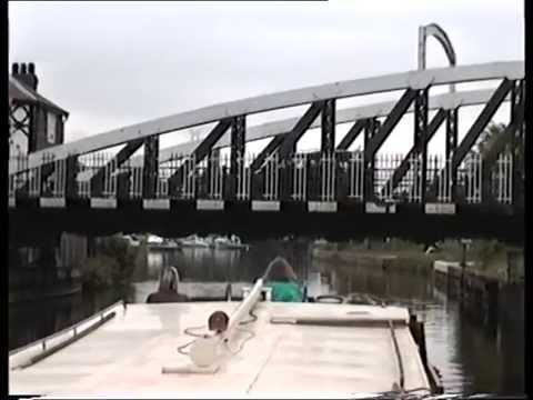 River Weaver cruise from Northwich to Runcorn on Sovereign Cruises "Bolle Beer" in June 1995