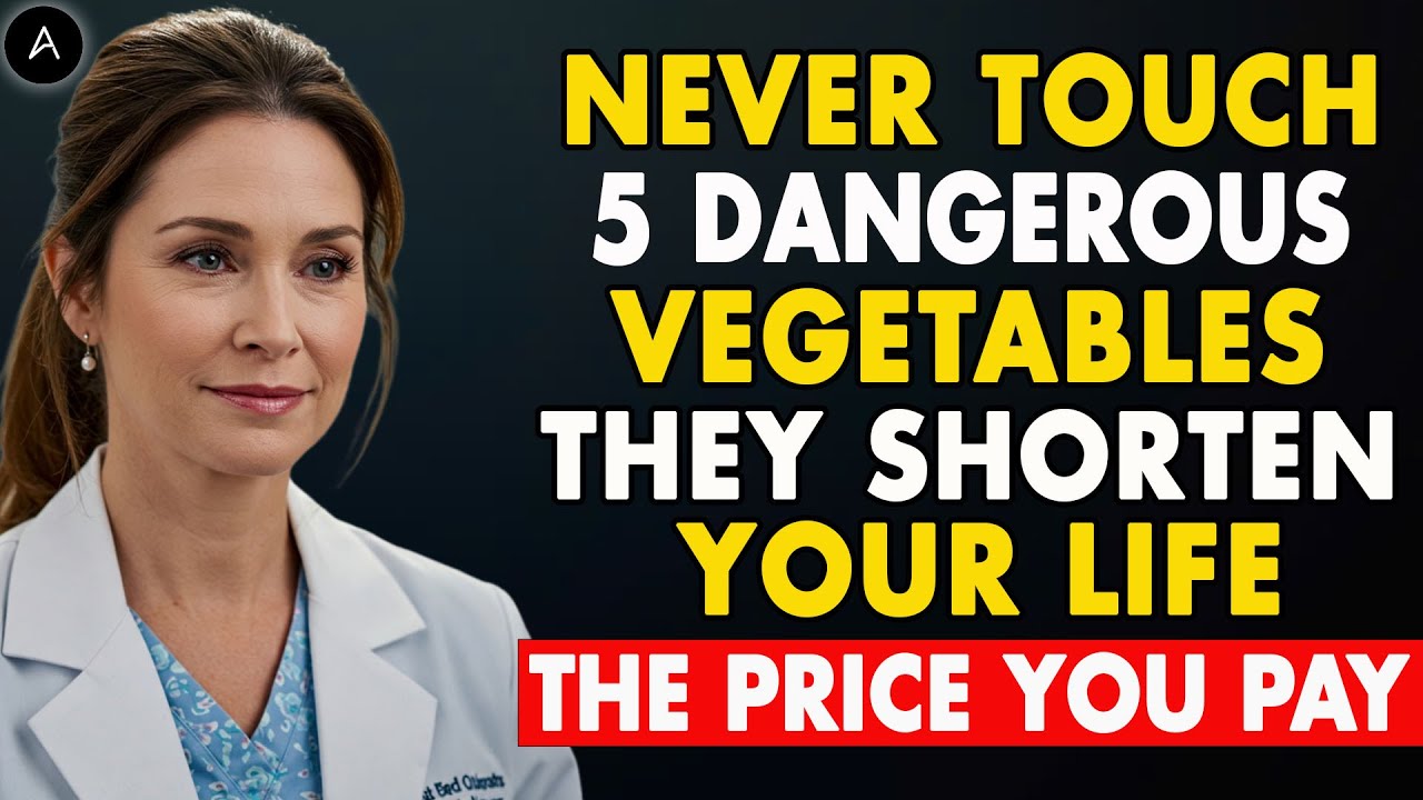 Seniors, 5 Dangerous Vegetables You Should NEVER Touch - And 5 You Must Eat | Senior Health Tips