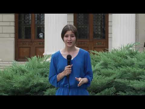 ANDREEA BOITA, elevă a Școlii TV pentru copii Dicție.ro relatează despre Ateneul Român