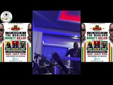 Bounty Killer In Rehearsal For Barclays With Nin9 X Nin9 Band #Jazzwad #TheReturnOfTheWarlord 2025