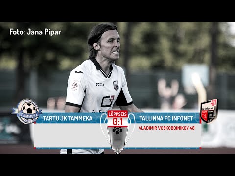 22. voor 2016: Tartu JK Tammeka - Tallinna FC Infonet 0:1 (0:0)