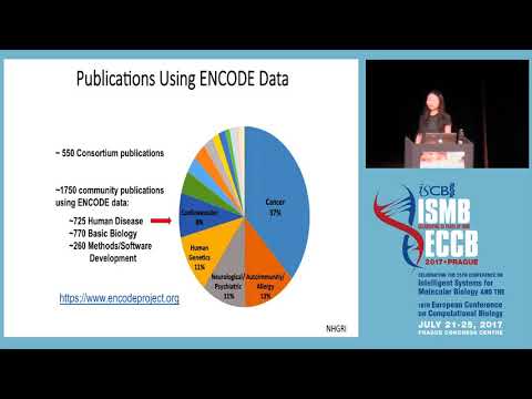 ENCODE Encyclopedia: Featuring a Registry of Candidate... - Zhiping Weng - Keynote - ISMB/ECCB 2017