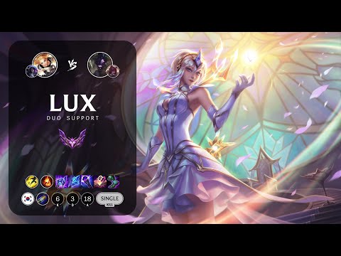 Lux Support vs Alistar - KR Master Patch 13.14