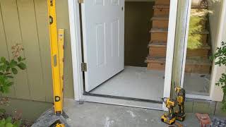 Jeld Wen Front Door Installation - Really crappy products and craftsmanship PART 1