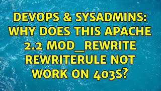 DevOps &amp; SysAdmins: Why does this Apache 2.2 mod_rewrite RewriteRule not work on 403s?