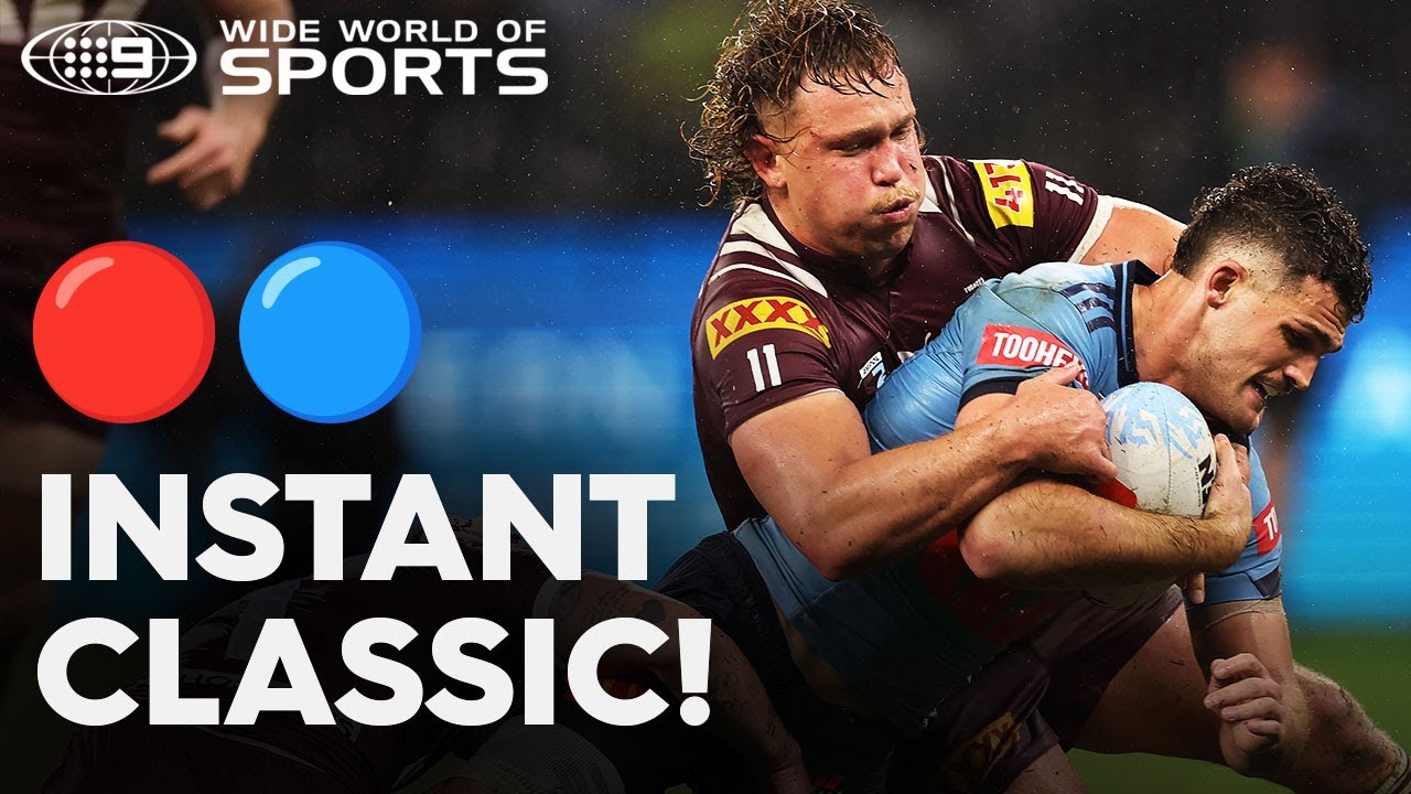 The Intense Last 10 Minutes of Origin Game II, 2025! | Wide World of Sports