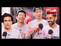 Simu Liu balls with Jeremy Lin at 2022 CCYAA Celebrity Classic presented by Virgin Plus | Etalk