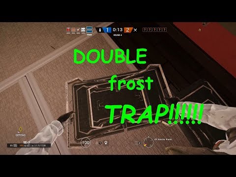 Rainbow six siege | funny moment double Frost trap