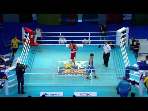 Men's Fly (52kg) - Quarter Final - Andrew SELBY (WAL) vs Ilyas SULEIMENOV (KAZ)