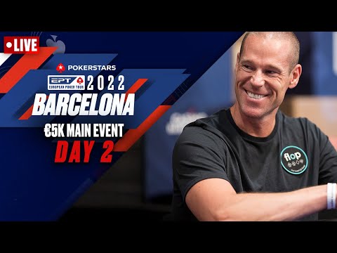 EPT BARCELONA: €5K MAIN EVENT - DAY 2 ♠️ PokerStars