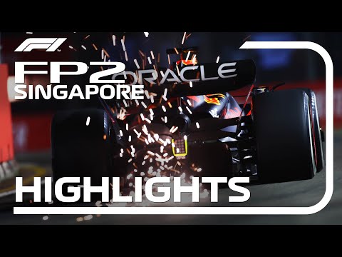 F1第17戦シンガポール FP2ハイライト動画