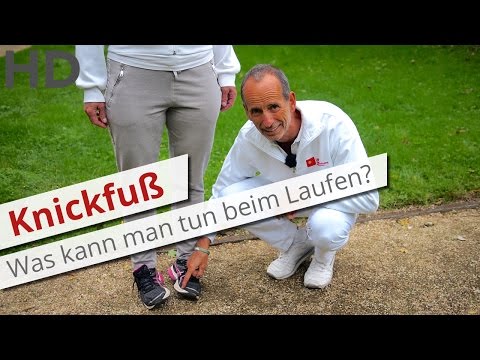 Knickfuß beim Laufen - was kann man tun? // Knickfuß, Pes valgus