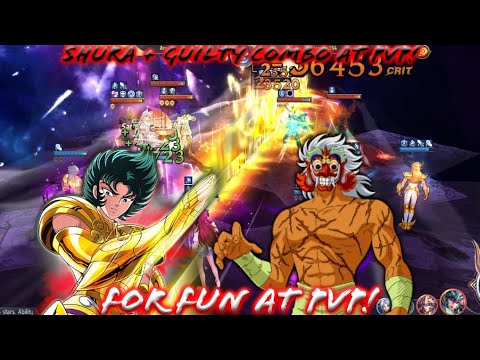 Saint Seiya: Awakening (KOTZ) - Shura and Guilty Lineup Combo for Fun at PvP!