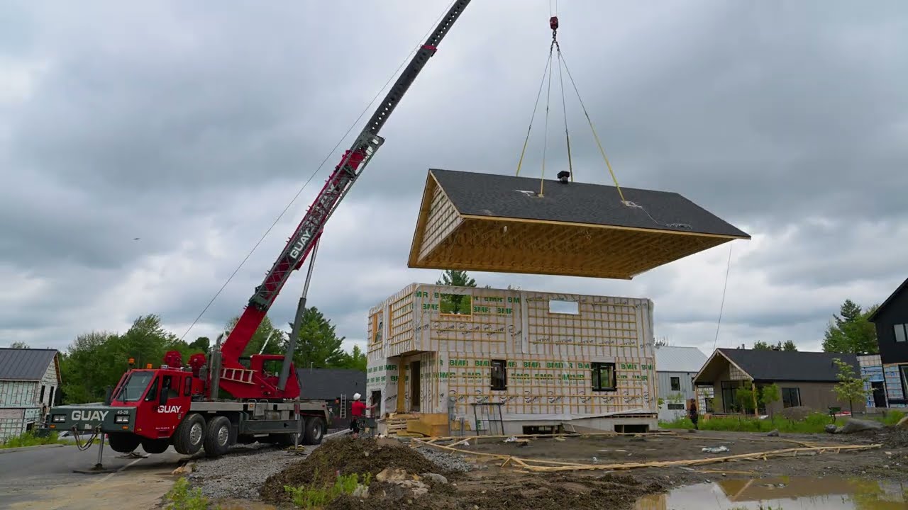 Miniature de la vidéo construction de maison neuve