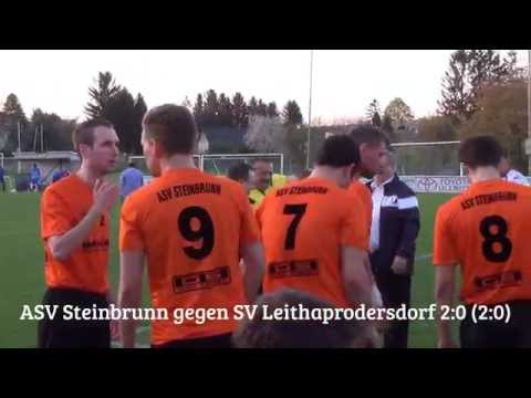 Tore ASV Steinbrunn gegen SV Leithaprodersdorf 2:0 (2:0) - Kopie