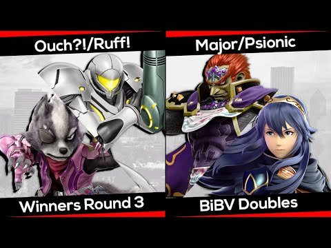 Ouch?!/Ruff! (Wolf/Samus) vs. Major/Psionic (Ganondorf/Lucina) - Back in Blood V Doubles WR3