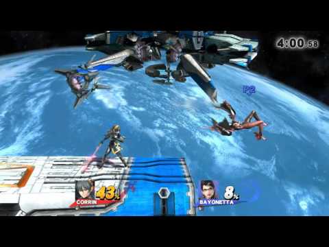 Smash: Footstooling Bayonetta