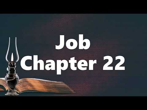 The Book of Job Chapter 22 - New King James Version (NKJV) - Audio Bible