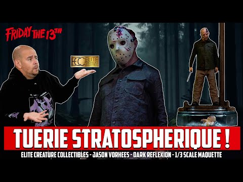 TUERIE STRATOSPHERIQUE ! ECC JASON VOORHEES DARK REFLEXION 1/3 MAQUETTE elite creature