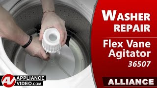 Washer Not Agitating - Flex Vane Agitator Repair