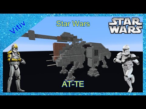 Vitiv - Star Wars All Terrain Tactical Enforcer 'AT-TE' in Minecraft - Tutorial