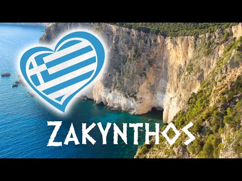 Остров Закинф, закат в Кери