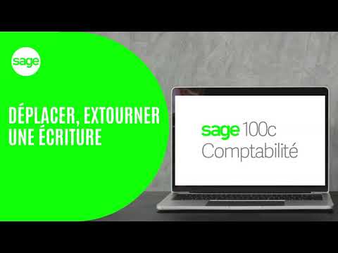 [Y&T] - SAGE100c Compta - Déplacer, extourner une écriture