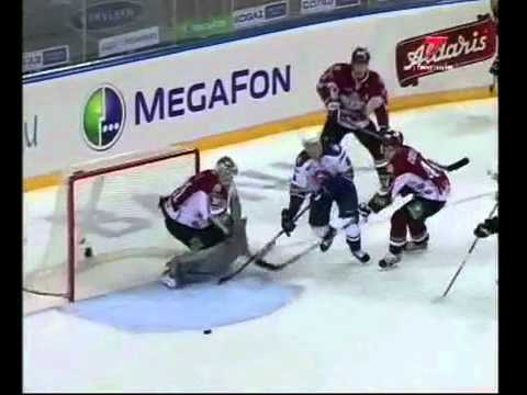 KHL : Dinamo Riga - Torpedo 5:4 SO ; 25.01.2012.