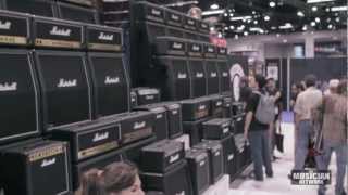 MARSHALL - NAMM 2013 - Booth Walkthru (Raw Footage)