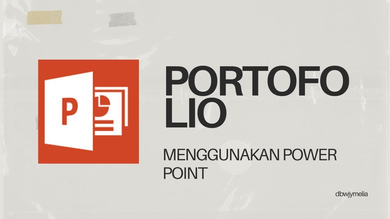 Cara buat PORTOFOLIO di POWER POINT | MUDAH BANGET!!!... #powerpoint #portofolio #carabuatportofolio