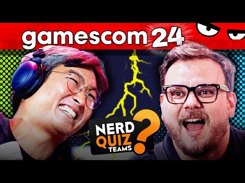 Video Thumbnail: NERD QUIZ Teams - gamescom 2024 Edition | Budi & Colin vs. Eddy & Nils