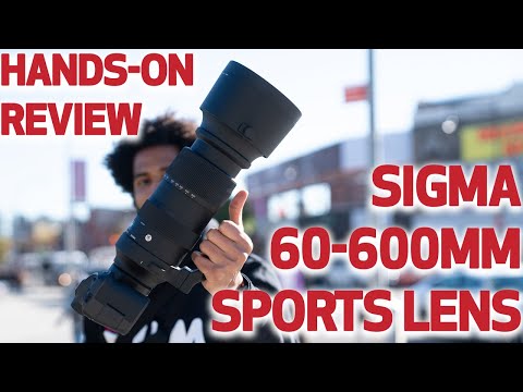 Sigma 60-600mm f/4.5-6.3 DG OS HSM Sports Lens for Canon