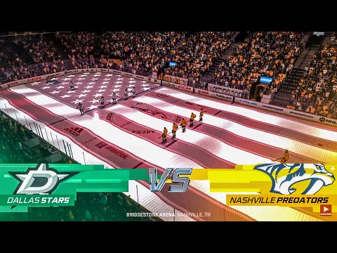 Dallas Stars vs Nashville Predators  10/13/2022 NHL 23 Gameplay
