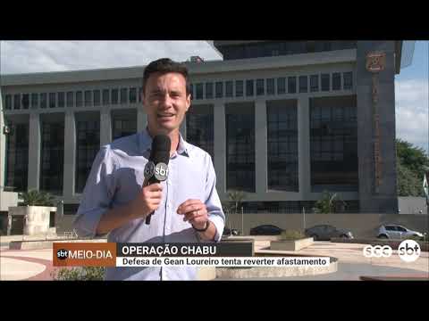 Operação Chabu: defesa de Gean Loureiro tenta reverter afastamento