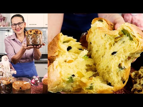 O MELHOR PANETONE CASEIRO QUE JÁ FIZ! SUPER MACIO, ÚMIDO, SABOROSO E FÁCIL! INCRÍVEL-Isamara Amâncio