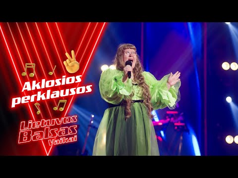 Patricija Ruzaitė - Stop This Flame | Aklosios perklausos | Lietuvos Balsas. Vaikai S3