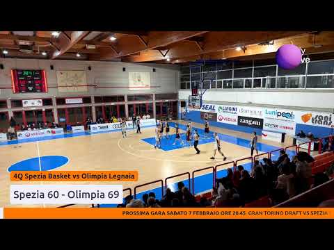 Spezia Basket VS Olimpia Legnaia