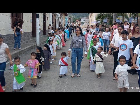 Homenaje Y Procesión de Hollywins Salazar de Las Palmas Norte de Santander 