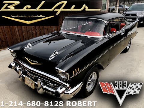 1957 CHEVROLET BEL AIR FOR SALE              WWW.MROLDCAR.COM