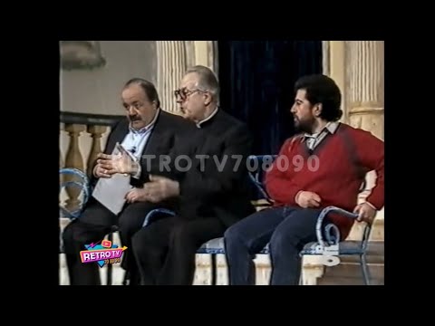 Maurizio Costanzo Show puntata sul Demonio con Lello Arena (1988).