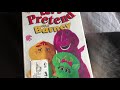 Let S Pretend With Barney VHS Unboxing