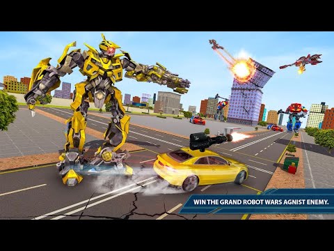Robot Car Drone Transform Game