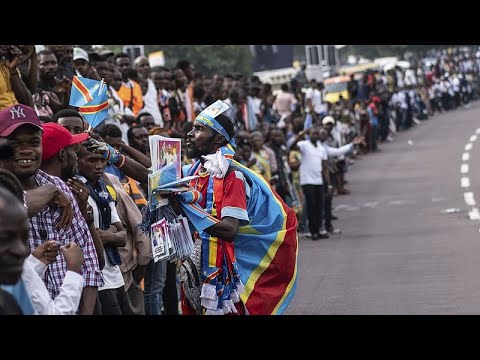 شاهد استقبال حاشد للبابا فرنسيس في الكونغو الديمقراطية