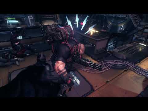 Batman vs machine gun guy