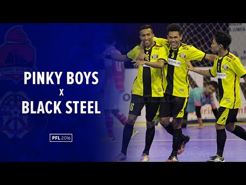 Highlight : Pinky Boys Makassar Vs Black Steel Manokwari (4 - 5) : Pro Futsal League 2016
