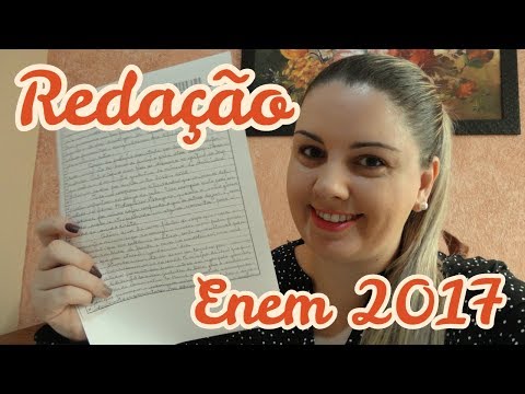 Lendo e comentando - Redação do Enem