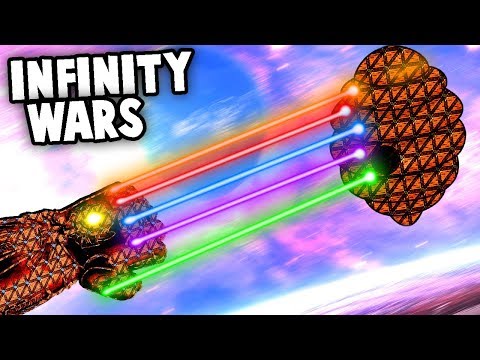 INFINITY War Lasers! NEW Mod = Best Lasers! (Forts Gameplay)