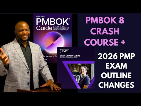 😱 😱 HUGE CHANGES! PMBOK Guide 8th Edition & PMP Exam 2026 Outline
